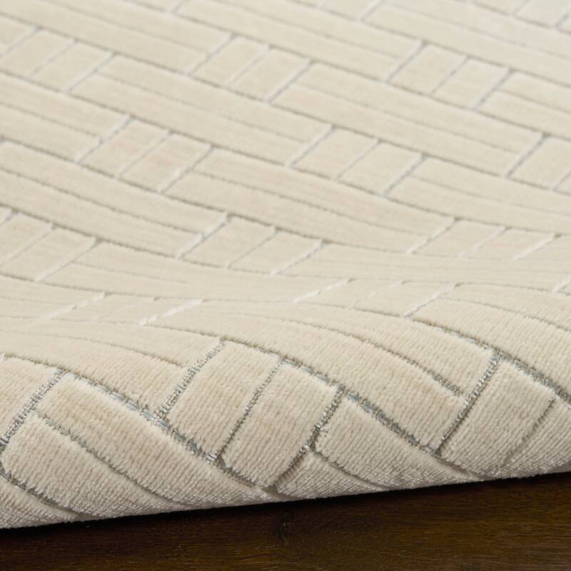 Nourison Washable Charm Indoor only Modern Geometric Area Rug