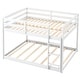 preview thumbnail 2 of 18, Costway Full Over Full Bunk Bed with Full-length Guardrails &