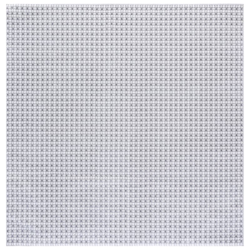 SAFAVIEH Slate Siegberta Rug - Grey/Ivory - 6'7" Square