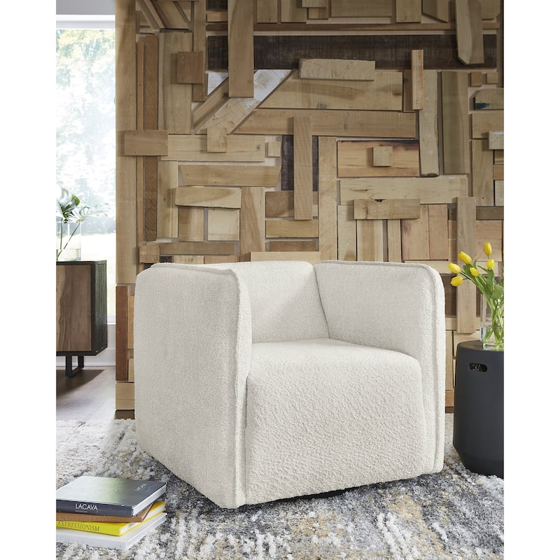 Signature Design by Ashley Lonoke Gray Swivel Accent Chair - 33"W x 31"D x 29"H