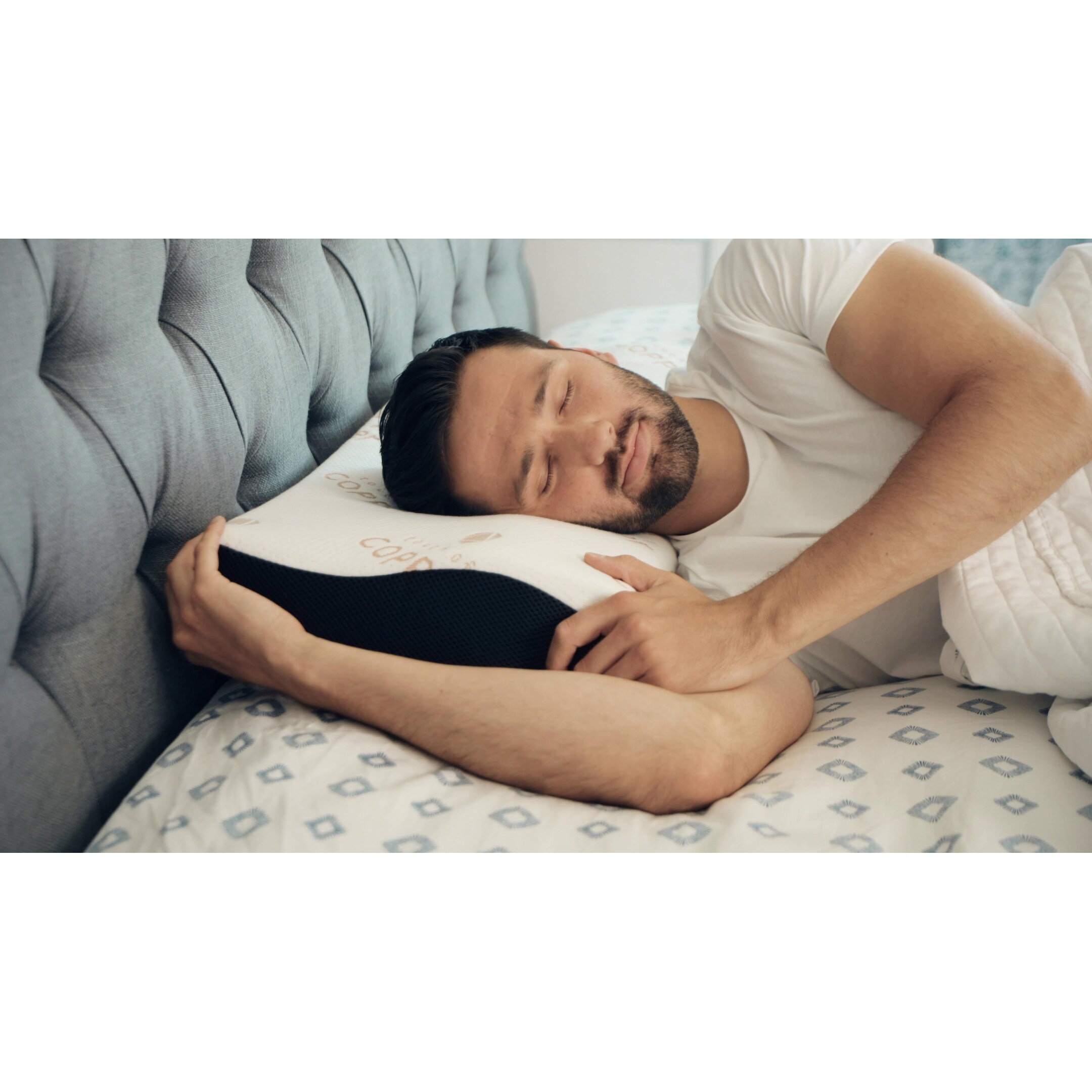 Copper cooling pillow outlet