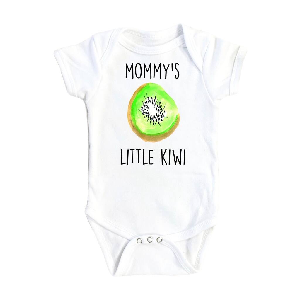 Kiwi Mommy - Baby Boy Girl Clothes Infant Bodysuit Funny Cute Newborn