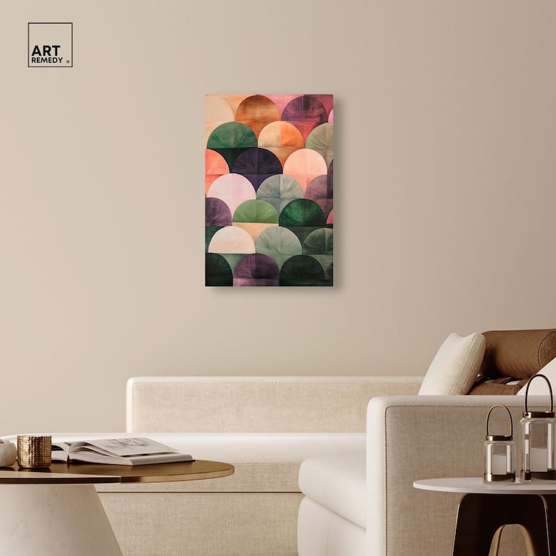 Rising Suns Canvas by Art Remedy, Gallery Wrapped