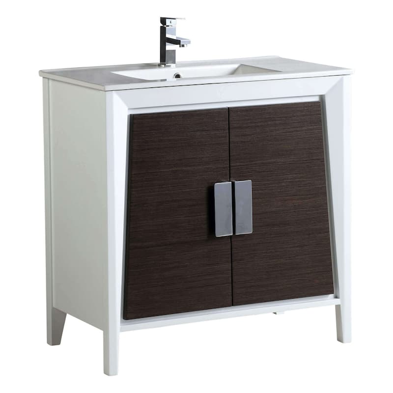 Fine Fixtures Imperial Collection Bathroom Vanity Cabinet Set,