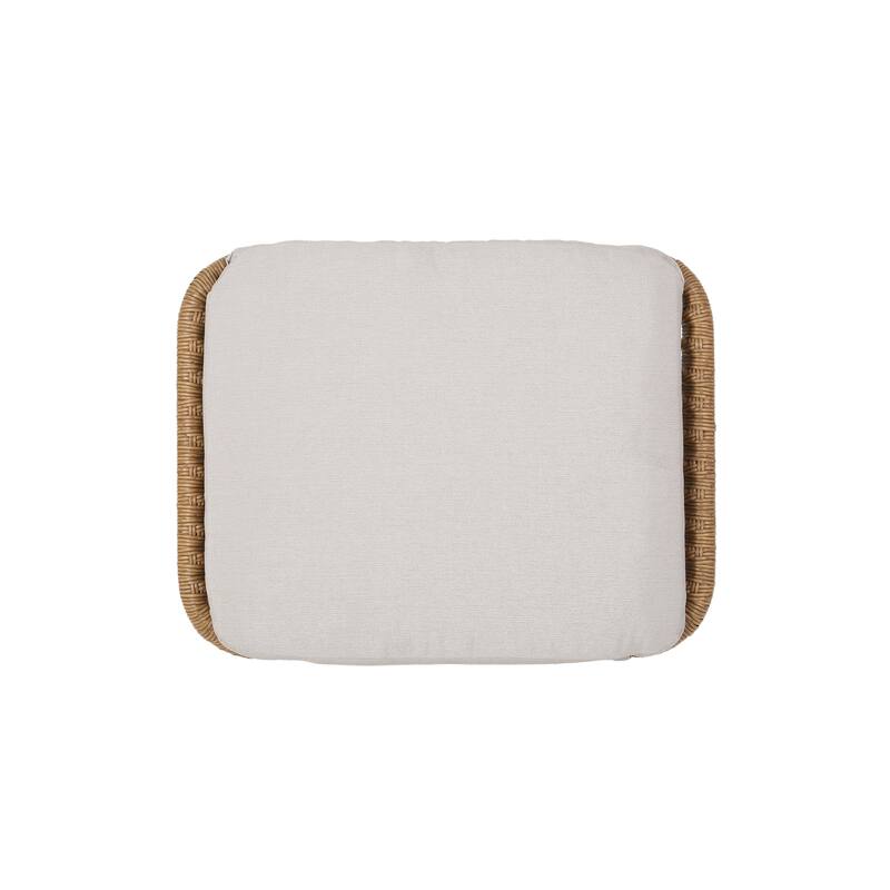 Montana Faux Rattan Outdoor Patio Ottoman Comfortable choice, multiple functions, classic design