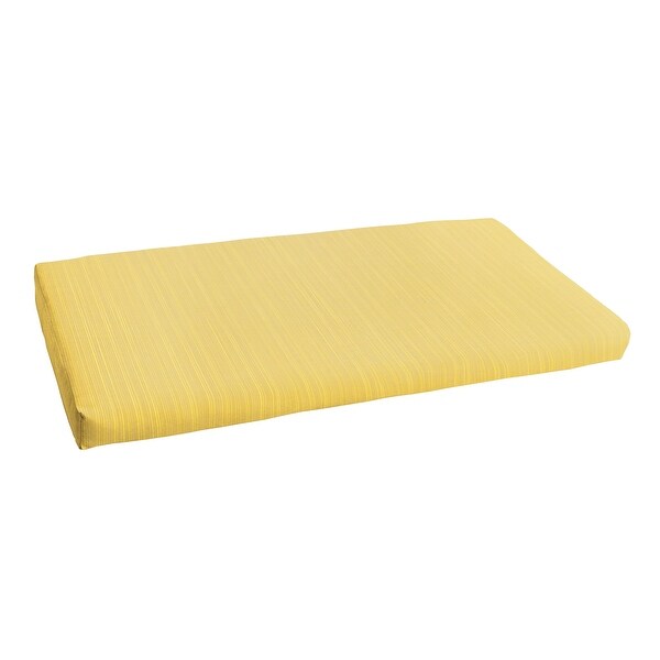 Sunbrella Dupione 45 in x 19 in x 2 in Bench Cushion Bristol 45