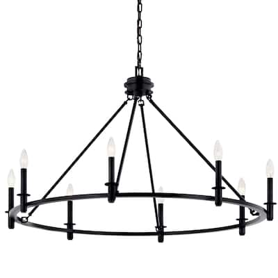 Kichler 52706 Carrick 8 Light 41" Wide Taper Candle Ring Chandelier