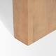 HomeRoots 48" Natural Solid Wood Sled Coffee Table - 48' X '16' X '28