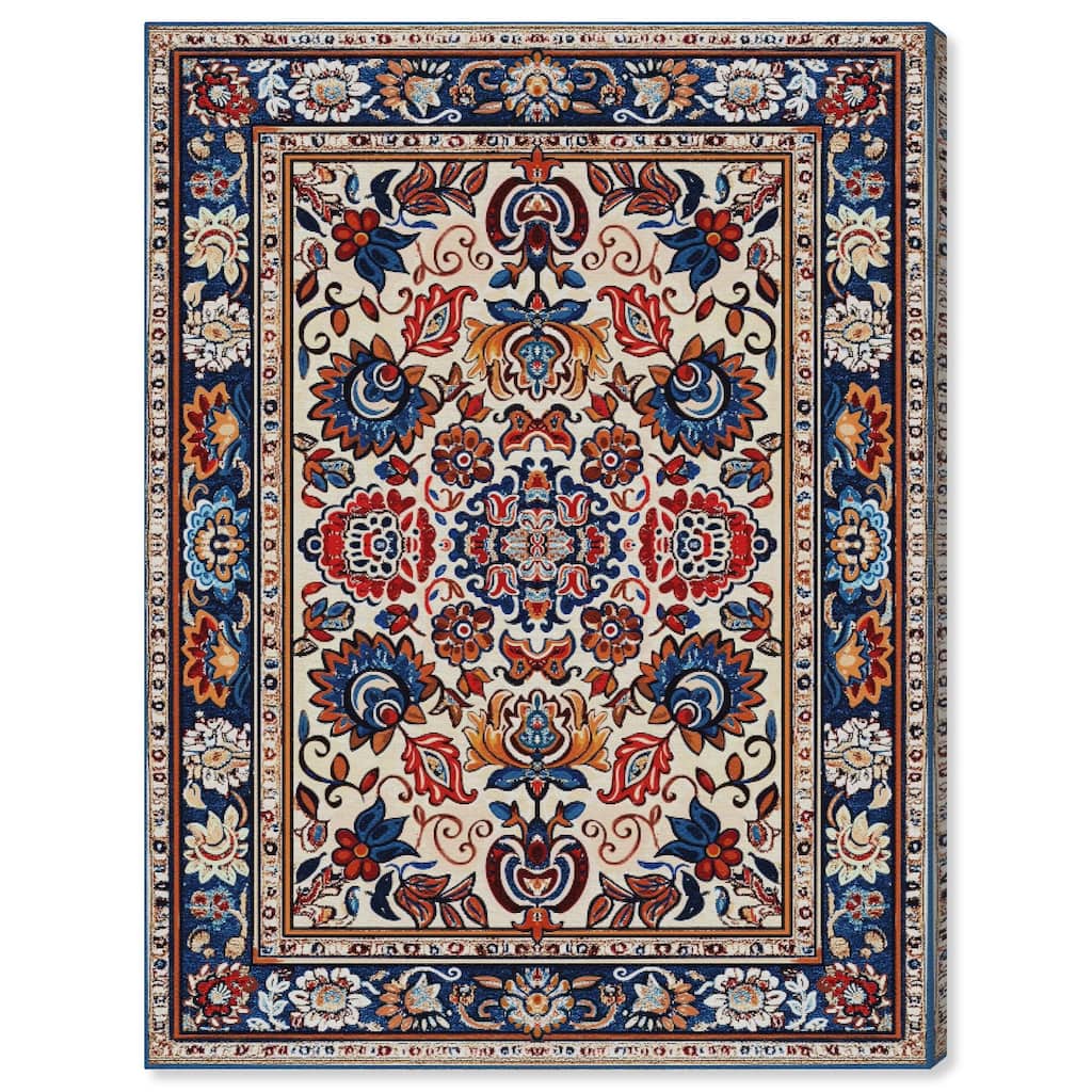 Morrocan Garden Canvas by Art Remedy, Gallery Wrapped