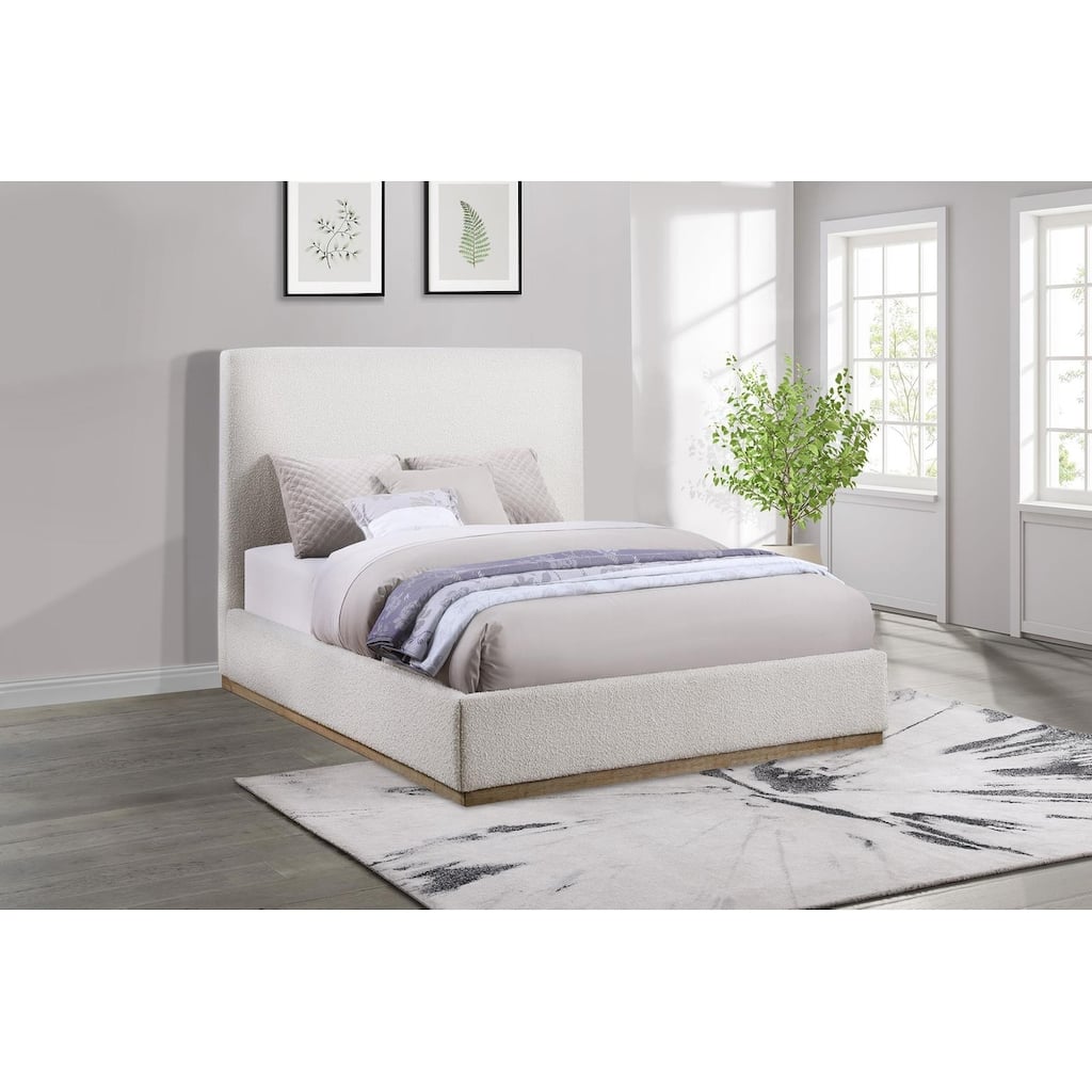 Othello Cream Platform Bed