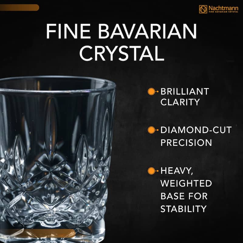 Nachtmann Set of 4 Noblesse Shot Glasses - 2 oz