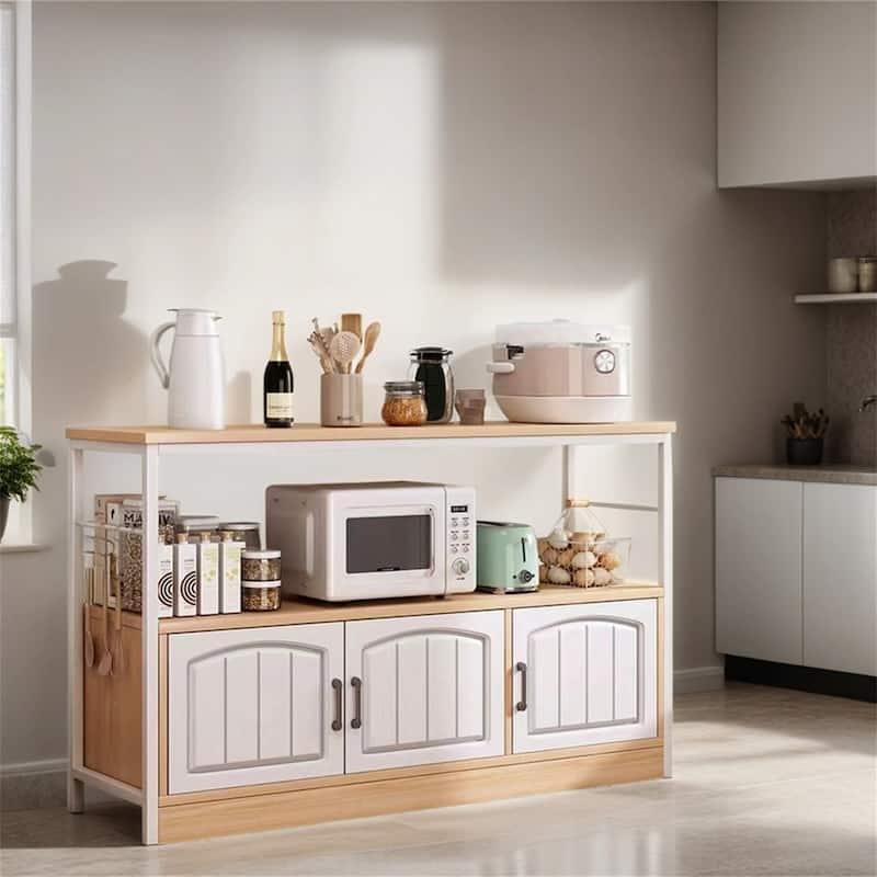 Kitchen Storage Cabinet,Freestanding Utility Storage Cabinet