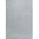 preview thumbnail 82 of 131, JONATHAN Y Aarhus Minimalist Angle Geometric Ivory/Cream Area Rug 3 X 5 - Light Blue/Cream