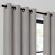preview thumbnail 3 of 22, Umbra Ottoman Textured Solid 100% Blackout Grommet Curtain Panel