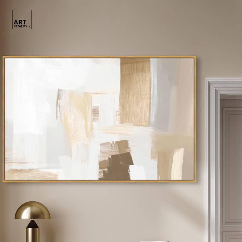 Honeycomb Hues II Canvas by Art Remedy