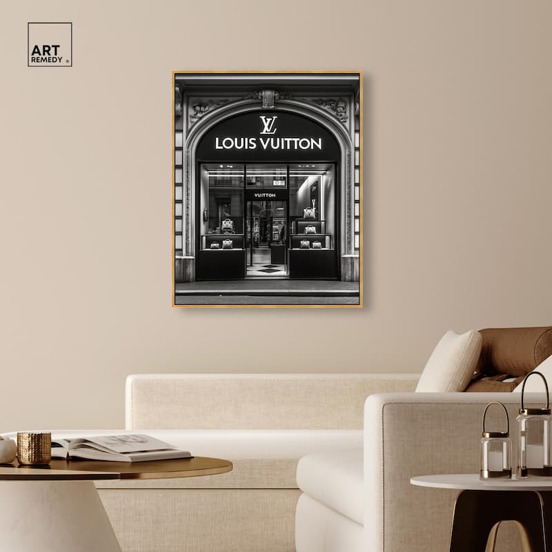 House of Vuitton I Canvas by Art Remedy