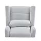 preview thumbnail 20 of 45, Boucle Metal Base Power Recliner Chair with 360° Swivel, 90°-165° Adjustable Backrest, Extended Footrest