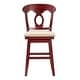 preview thumbnail 63 of 79, Eleanor Napoleon Back Wood Swivel Chair by iNSPIRE Q Classic
