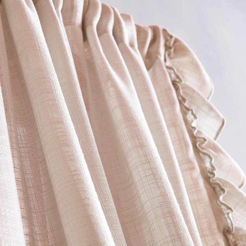 Arabella Semi-Sheer Poletop Single Curtain Panel