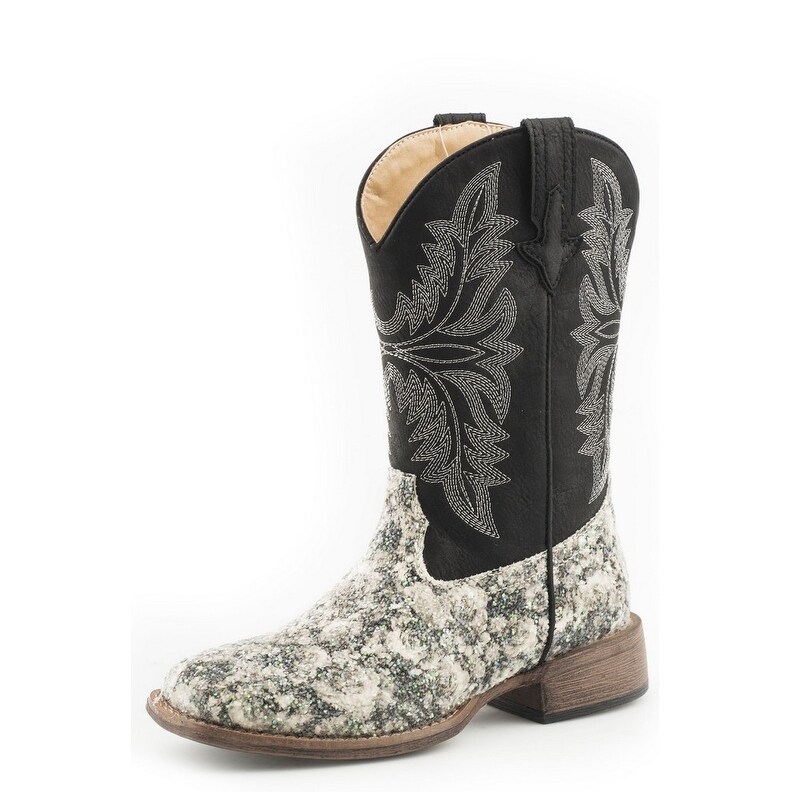 girls black cowboy boots