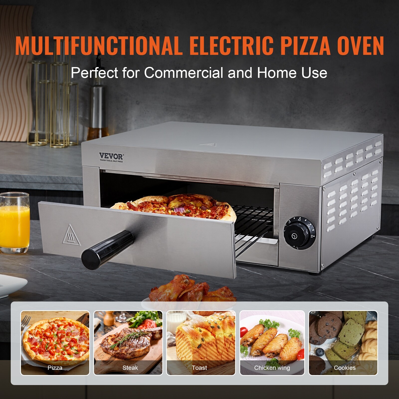 Countertop on sale pizza maker