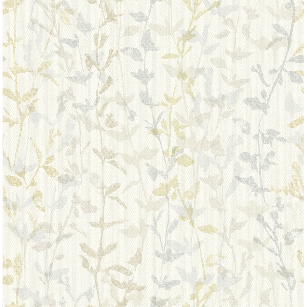 Scott Living Thea Light Grey Floral Trail Wallpaper