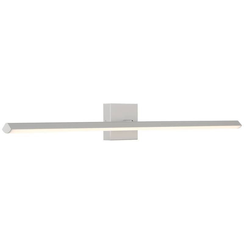 Access Lighting Float 36" Adjustable LED Vanity - Acrylic Lens - Dedicated LED - Silver, White