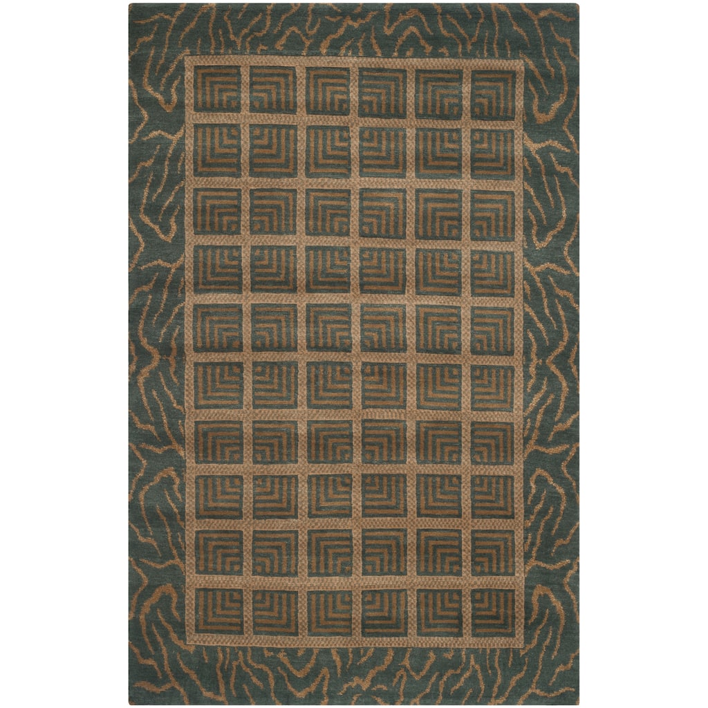 SAFAVIEH Couture Hand-knotted Nepalese Sharilyn Wool Rug