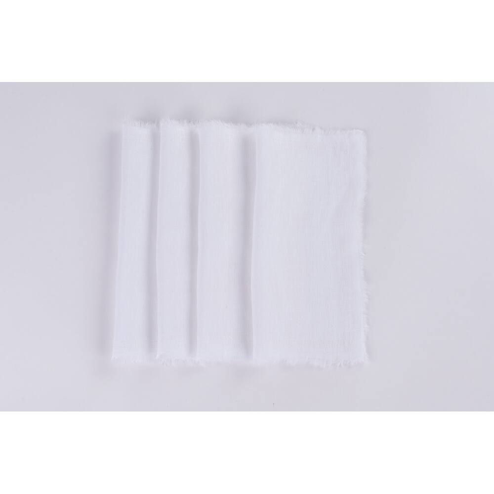 Brighton, Linen Cocktail Napkin Set (Set of 4)