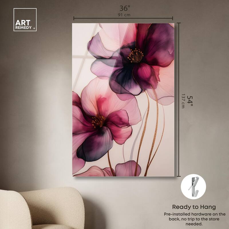 Velvet Verse III Acrylic by Art Remedy, Ready to Hang