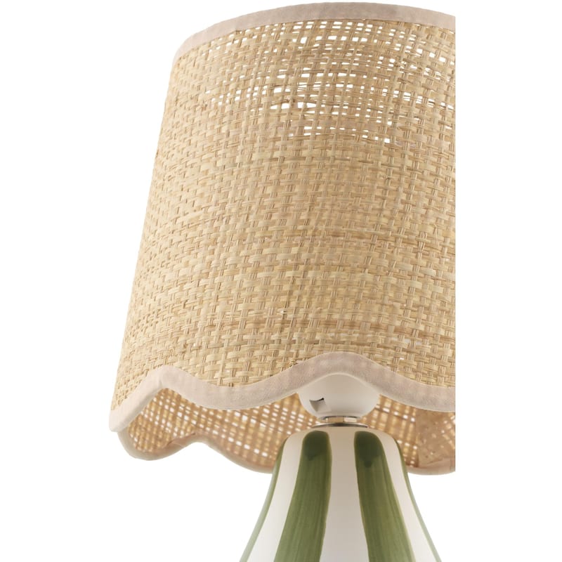 Livabliss Melbu Traditional Accent Table Lamp - 14"H x 8"W x 8"D