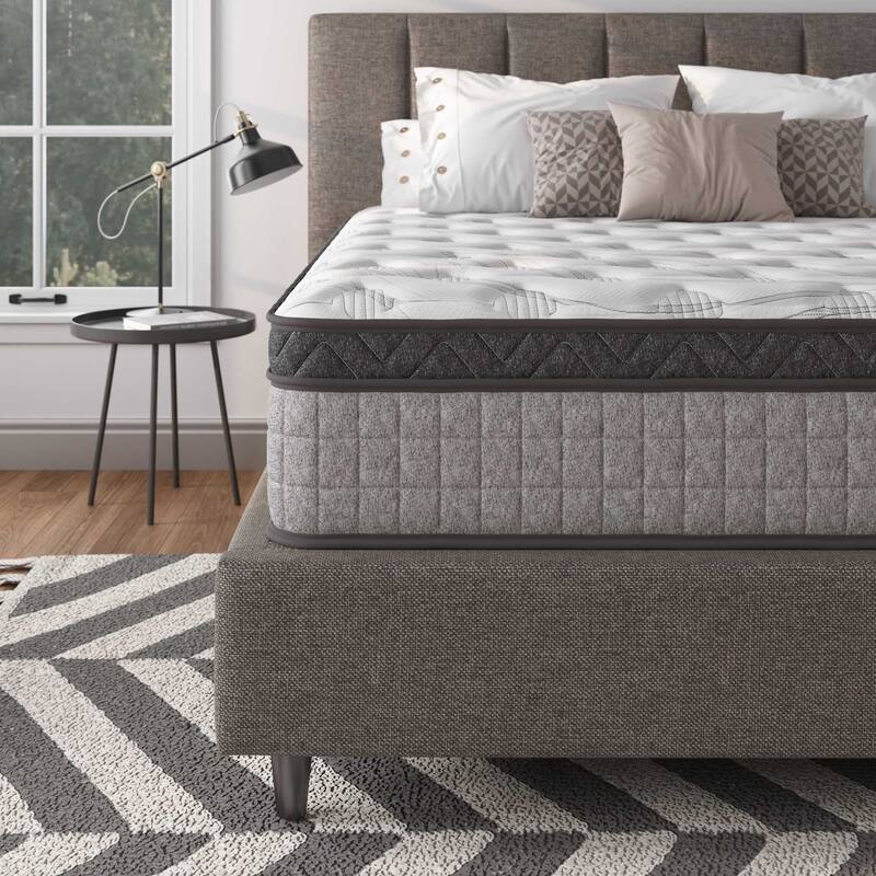 12" Diamond Innerspring Hybrid and Cool Gel Memory Foam Mattress