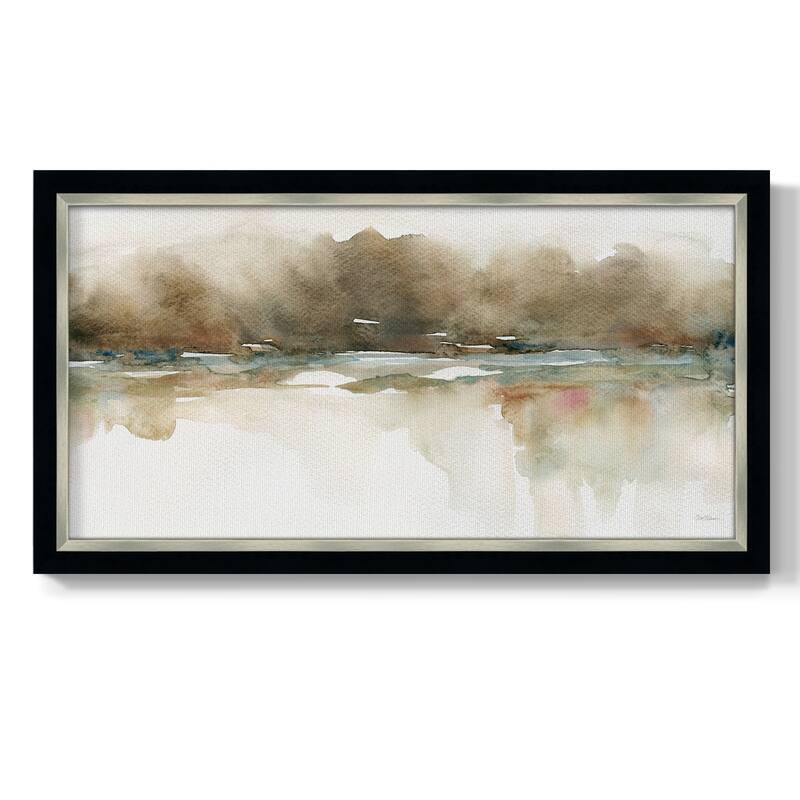 Softer Reflections Premium Framed Canvas- Ready to Hang