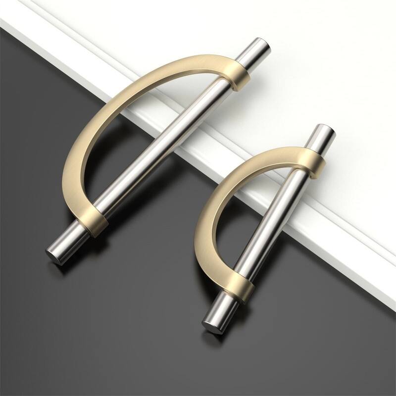 10 Pack Cabinet Pulls 5 Inch - 1"L x 1"W