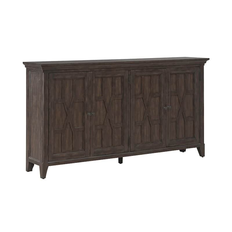 Paradise Valley Saddle Brown Hall Buffet