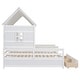 preview thumbnail 19 of 18, Twin Size Wood House Platform Beds with 2 Drawers for Boy and Girl Shared Beds, Combination of 2 Side by Side Twin Size Beds