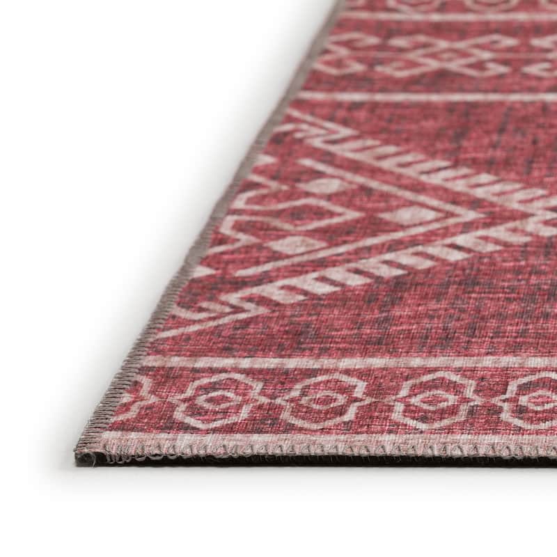 Indoor/ Outdoor Yuma Boho Washable Rug