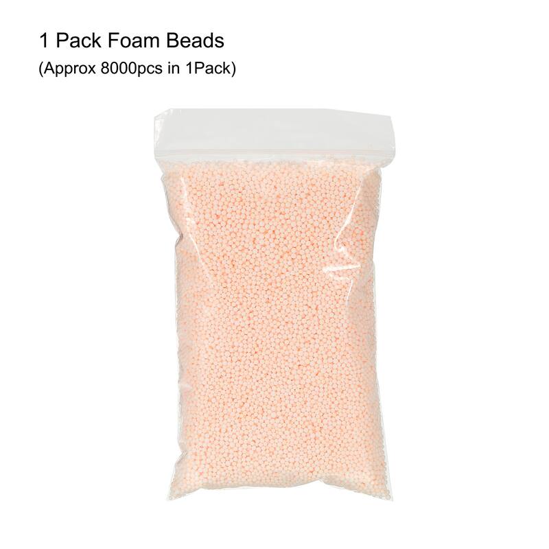 Foam Beads Foam Balls for DIY Craft Decoration, 1 Pack Approx 8000pcs