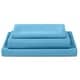 preview thumbnail 6 of 6, Winsor Home Cotton Blend 1200 Thread Count Blue Sheet Set (Twin XL)