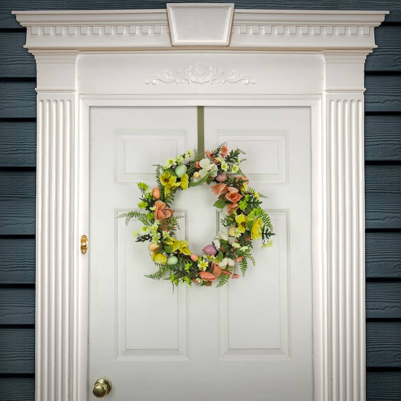 National Tree Company 22 inch Artificial Easter Wreath