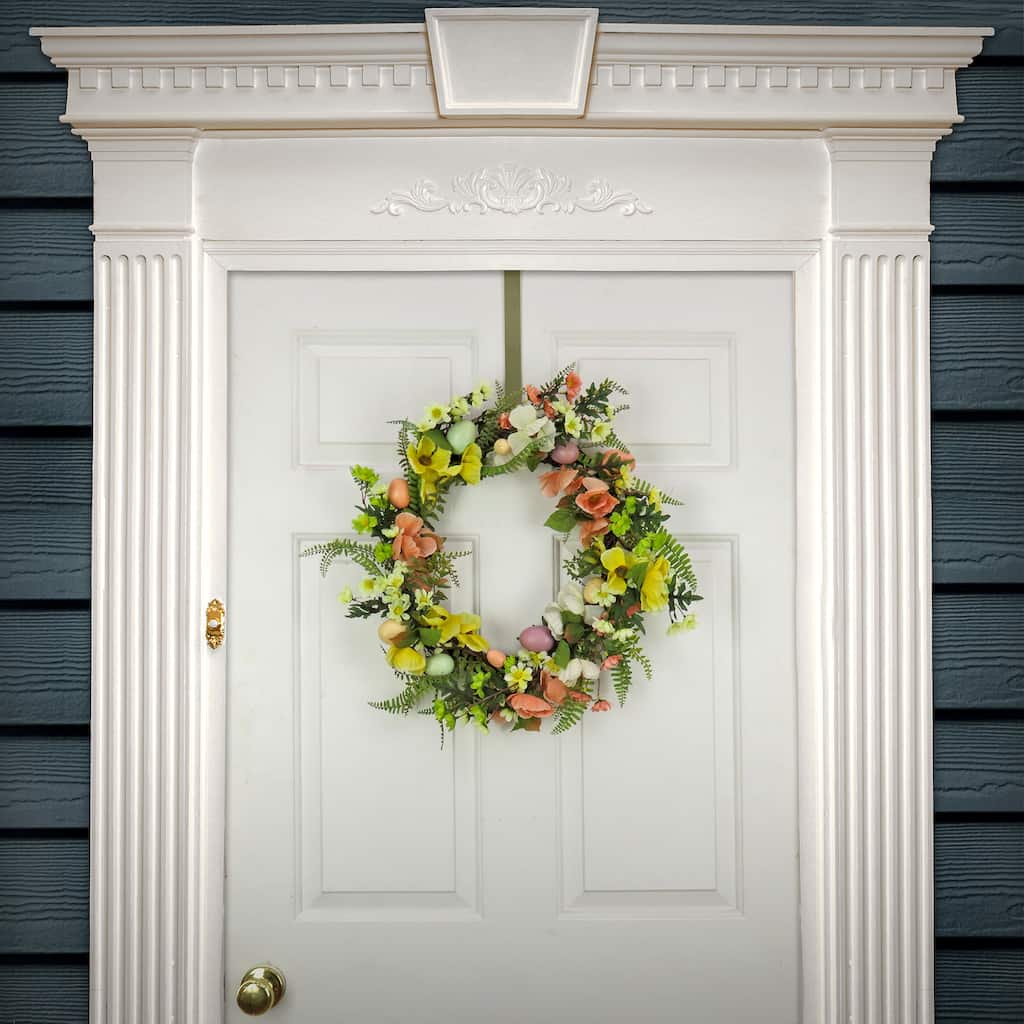 National Tree Company 22 inch Artificial Easter Wreath