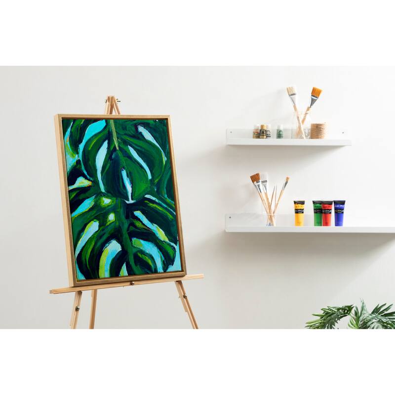 Kate and Laurel Sylvie Blank Framed Canvas