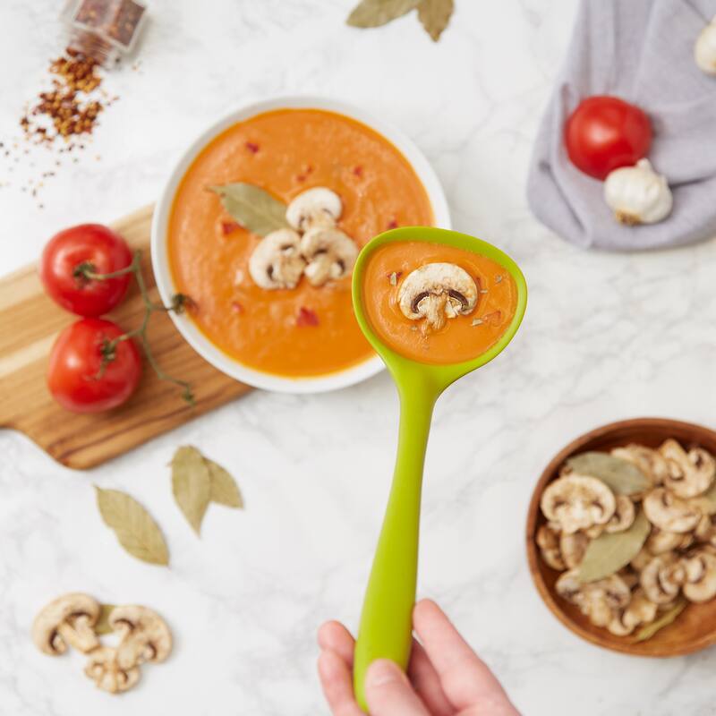 Ela's Silicone Ladle - Blue - 11 x 3.5 x .5