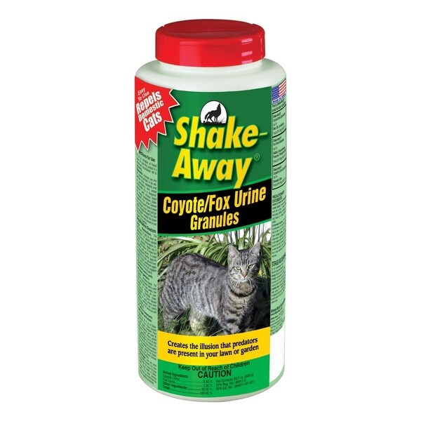 Shop ShakeAway 2854448 Coyote/Fox Urine Granules Cat Repellent, 28.5