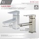 preview thumbnail 21 of 34, Single Hole 1-Handle Bathroom Faucet - Faucet Height: 6" | Spout Height: 2 11/16"
