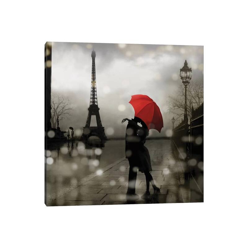 iCanvas "Paris Romance" by Kate Carrigan Canvas Print