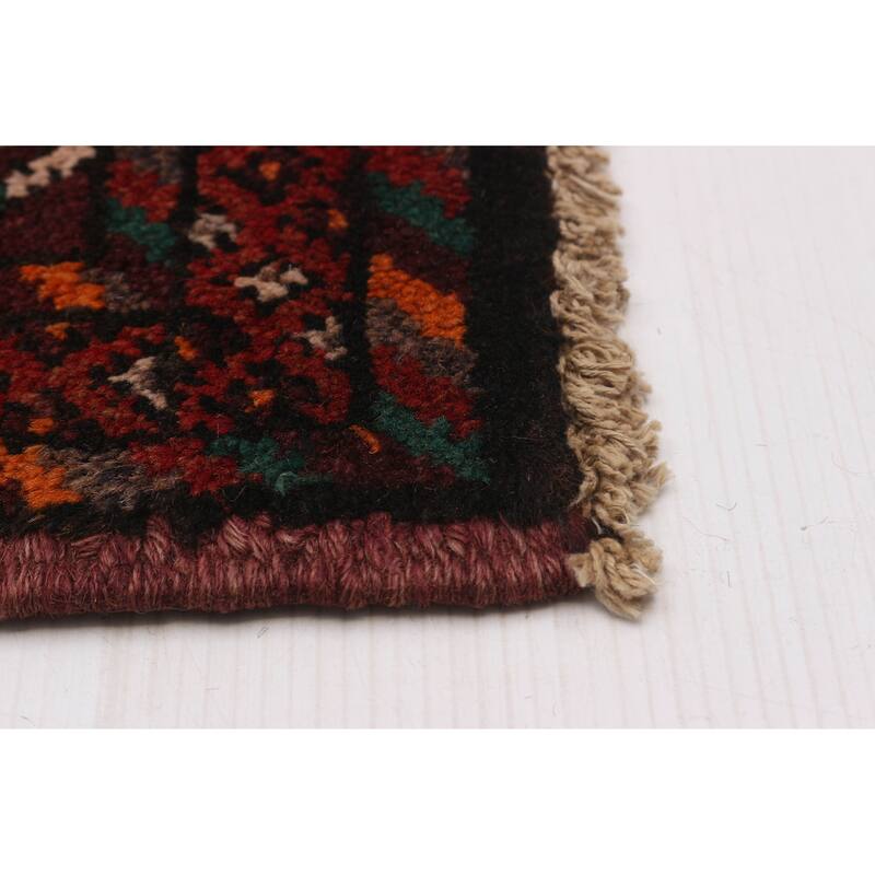 ECARPETGALLERY Hand-knotted Melis Vintage Red Wool Rug - 5'1 x 9'5
