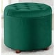 preview thumbnail 7 of 80, Donovan Tufted Round Storage Ottoman