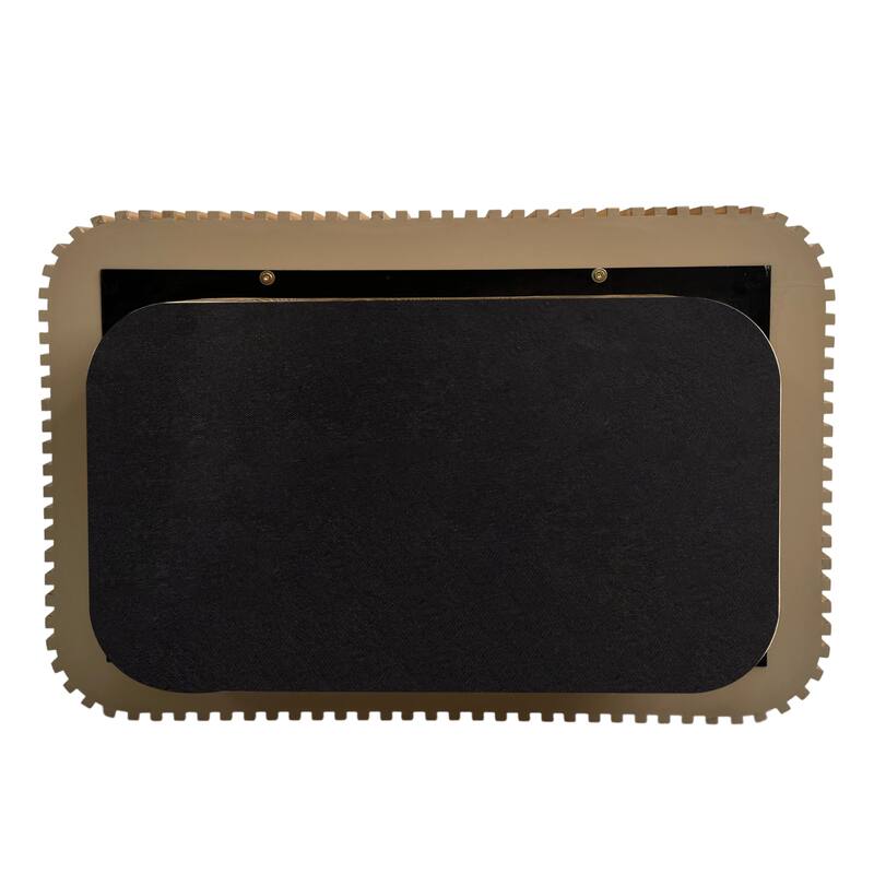 Fluted 38.6" Lift-top Coffee Table, Solid Wood Modern Accent Table with Storage and Adjustable Height