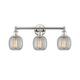 Option Polished Nickel / Clear Crackle